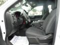 Jet Black Front Seat Photo for 2020 Chevrolet Silverado 1500 #136637326