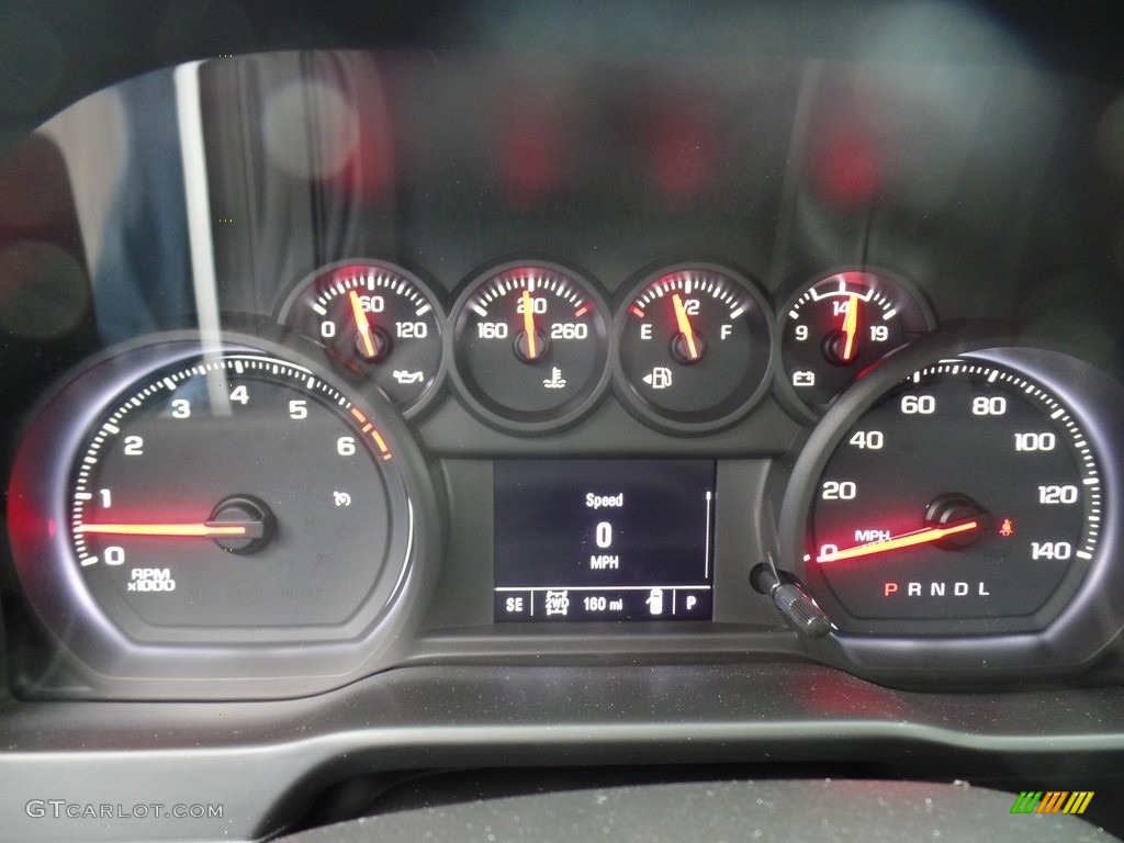 2020 Chevrolet Silverado 1500 Custom Trail Boss Double Cab 4x4 Gauges Photo #136637470