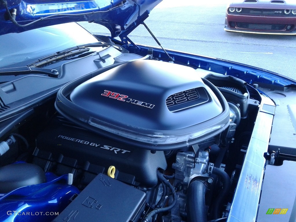 2020 Dodge Challenger R/T Scat Pack Shaker 392 SRT 6.4 Liter HEMI OHV 16-Valve VVT MDS V8 Engine Photo #136637617