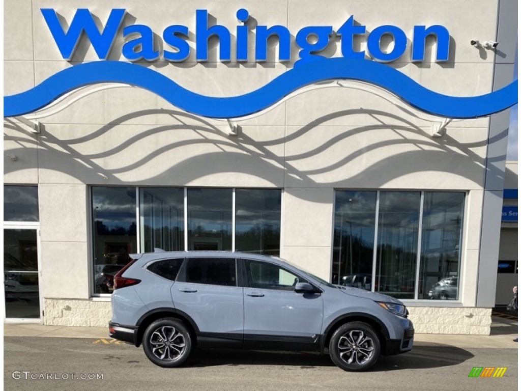 2020 CR-V EX-L AWD - Sonic Gray Pearl / Black photo #1