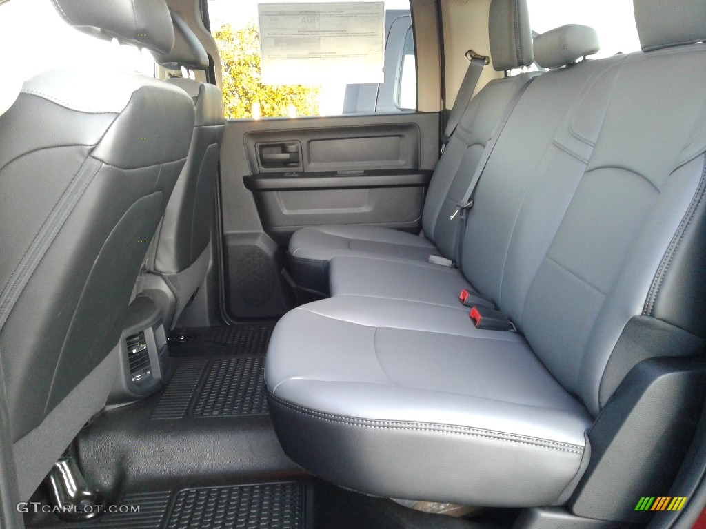 Black/Diesel Gray Interior 2020 Ram 3500 Tradesman Crew Cab 4x4 Chassis Photo #136639717