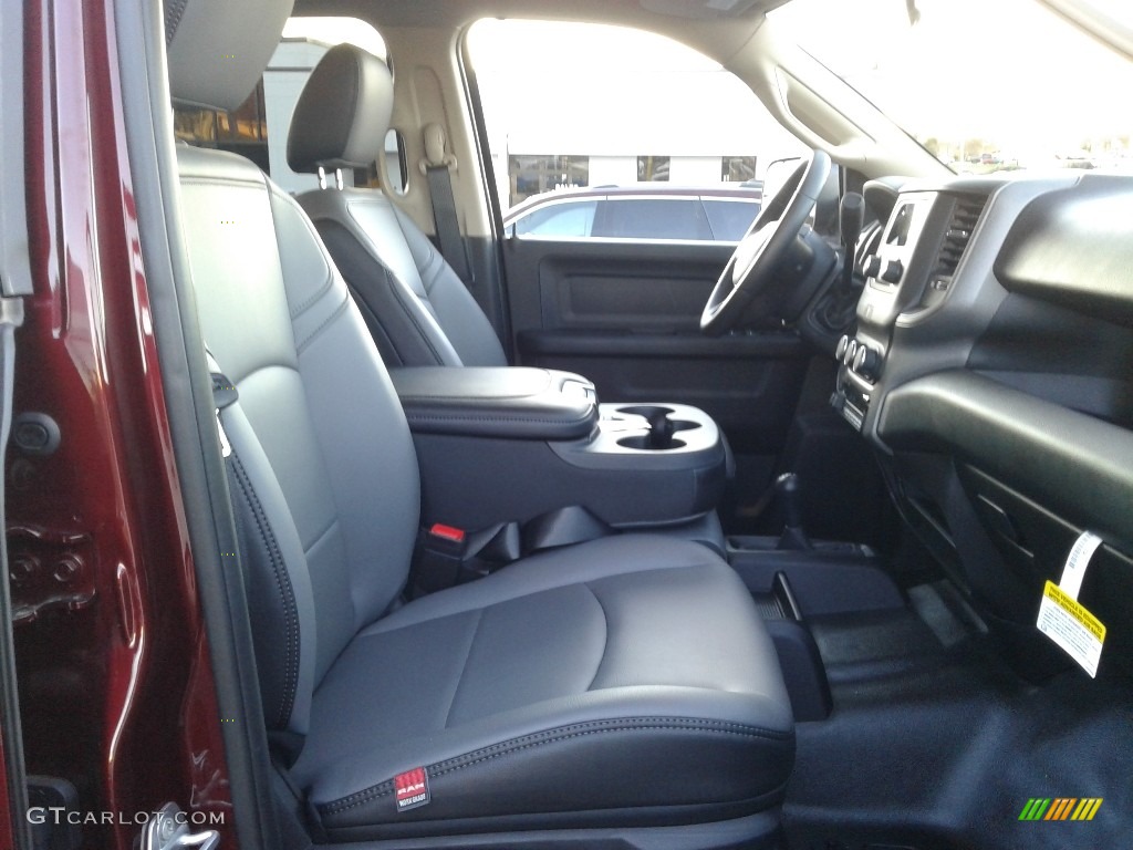Black/Diesel Gray Interior 2020 Ram 3500 Tradesman Crew Cab 4x4 Chassis Photo #136639786