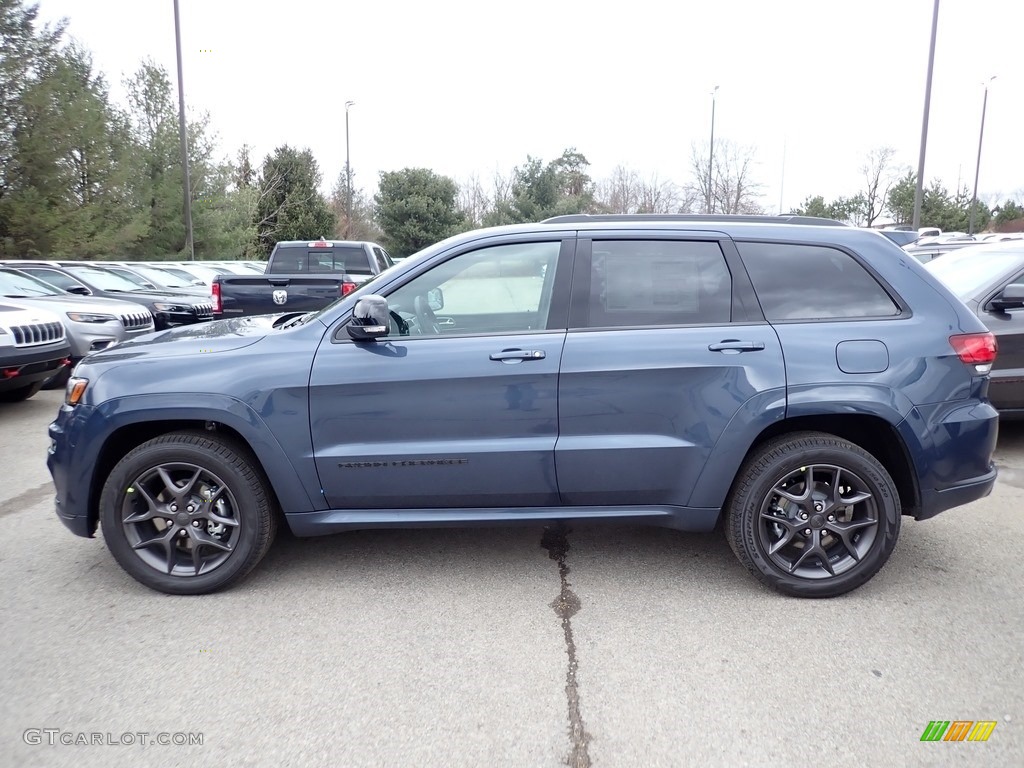 Slate Blue Pearl 2020 Jeep Grand Cherokee Limited 4x4 Exterior Photo #136640050