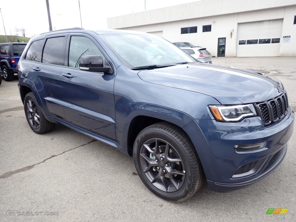 Slate Blue Pearl 2020 Jeep Grand Cherokee Limited 4x4 Exterior Photo #136640146