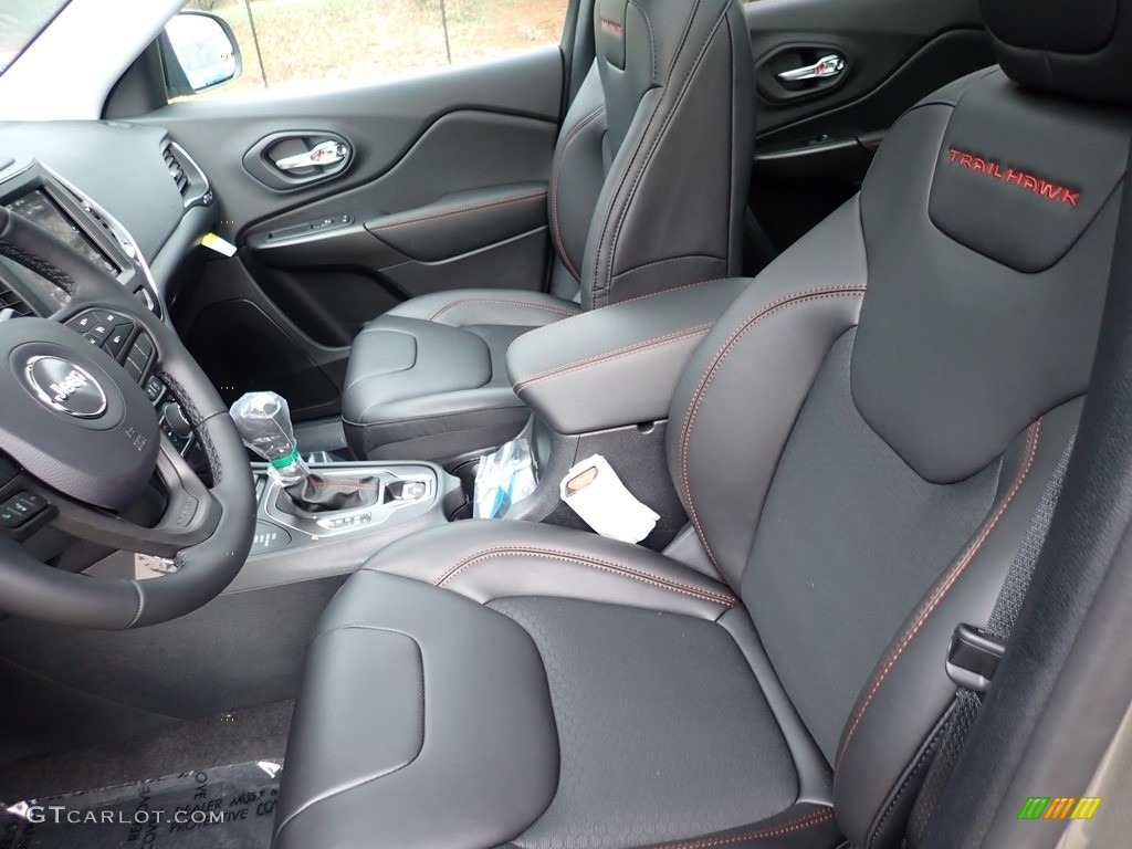 2020 Jeep Cherokee Trailhawk 4x4 Front Seat Photo #136643506