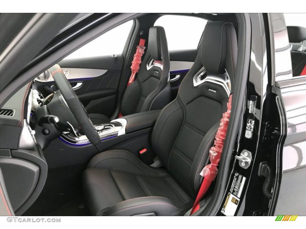 Black Interior 2020 Mercedes-Benz C AMG 43 4Matic Sedan Photo #136643746