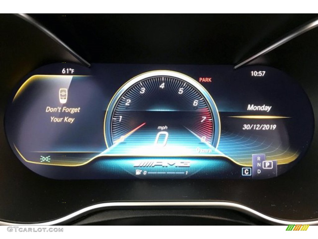 2020 Mercedes-Benz C AMG 43 4Matic Sedan Gauges Photo #136643833