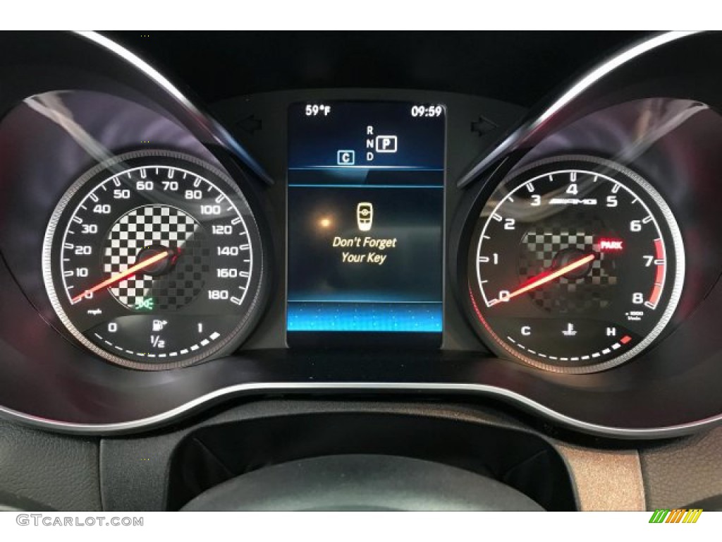 2020 Mercedes-Benz C AMG 43 4Matic Sedan Gauges Photo #136644599