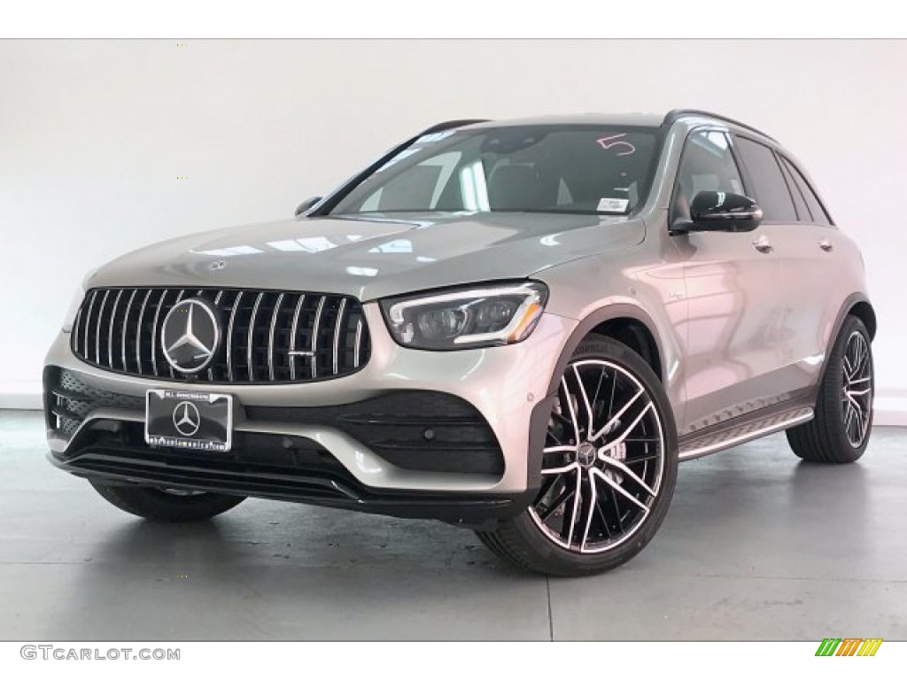 2020 GLC AMG 43 4Matic - Mojave Silver Metallic / Black photo #12