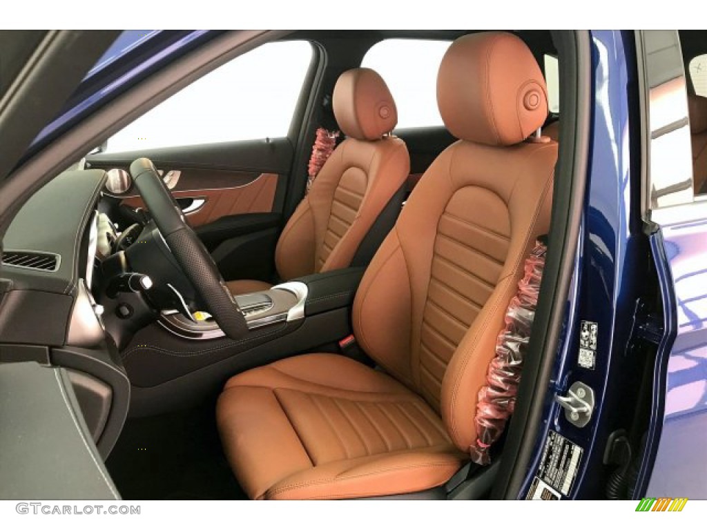 AMG Saddle Brown/Black Interior 2020 Mercedes-Benz GLC AMG 43 4Matic Photo #136645063