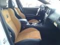 2020 Dodge Charger Black/Caramel Interior Front Seat Photo