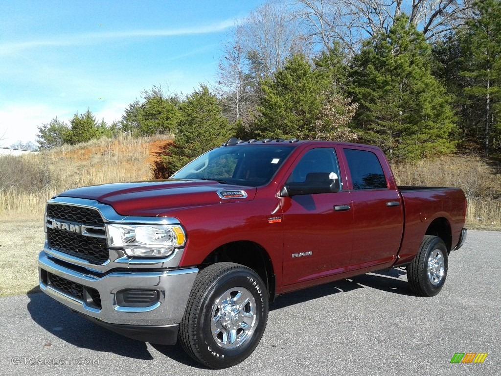 Delmonico Red Pearl 2020 Ram 2500 Tradesman Crew Cab 4x4 Exterior Photo #136647381