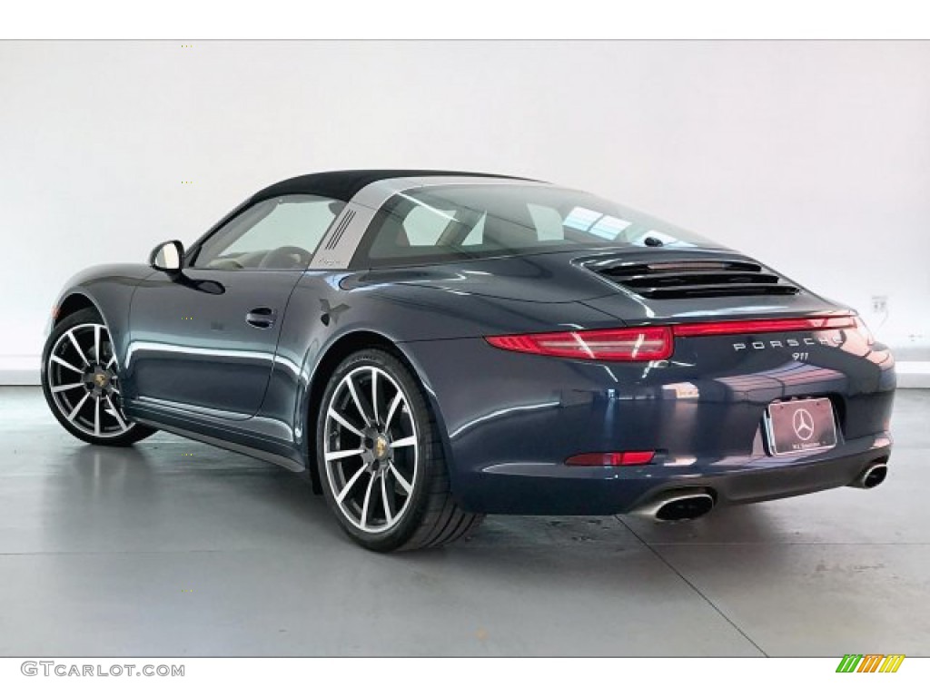 Dark Blue Metallic 2015 Porsche 911 Targa 4 Exterior Photo #136648144