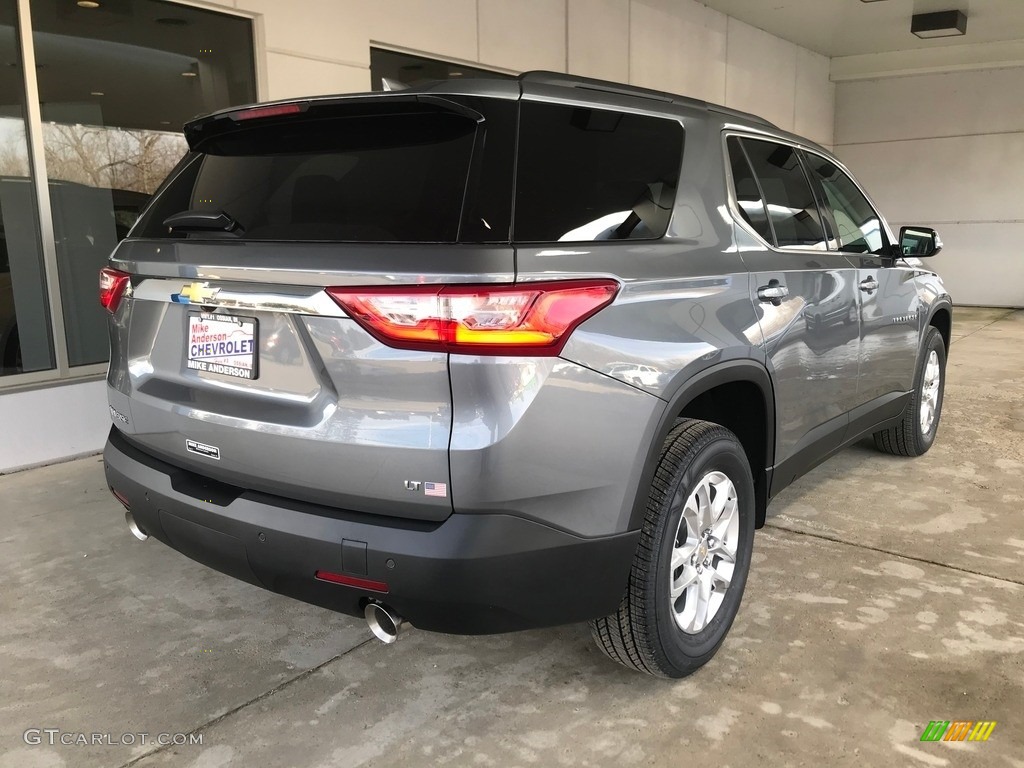 2020 Traverse LT - Satin Steel Metallic / Jet Black photo #3