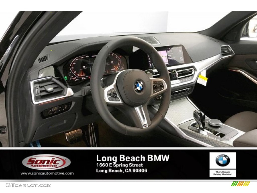 2020 3 Series M340i Sedan - Black Sapphire Metallic / Mocha photo #4