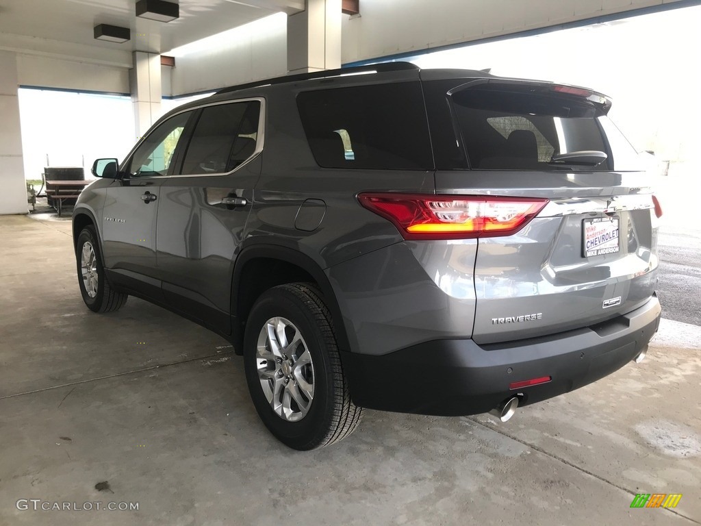 2020 Traverse LT - Satin Steel Metallic / Jet Black photo #5