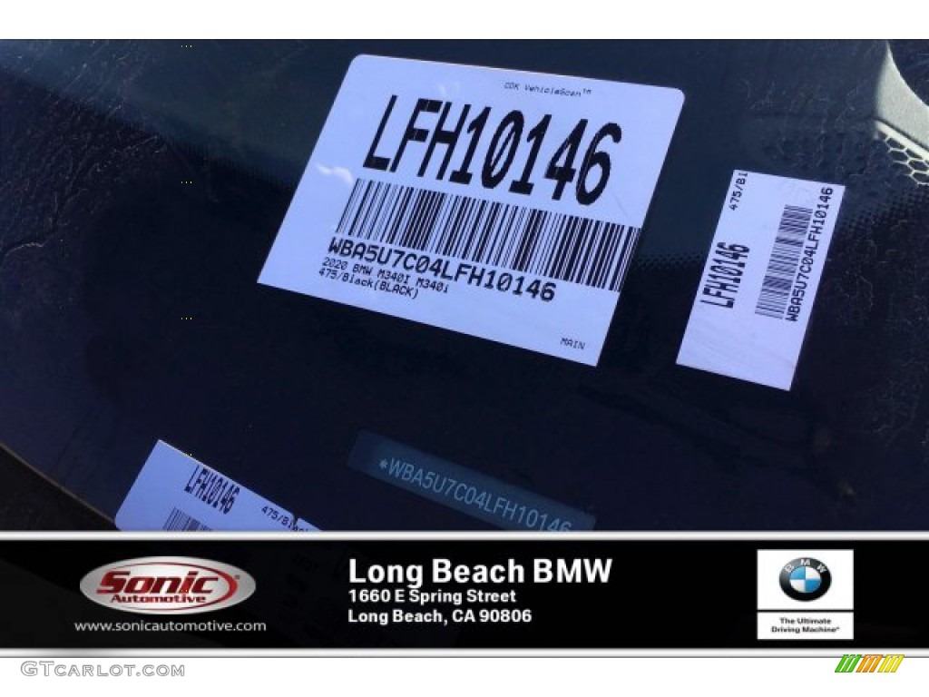 2020 3 Series M340i Sedan - Black Sapphire Metallic / Mocha photo #11