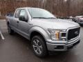 2020 Iconic Silver Ford F150 STX SuperCab 4x4  photo #6