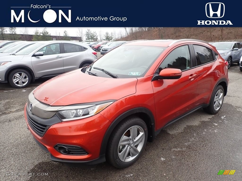 Orangeburst Metallic Honda HR-V