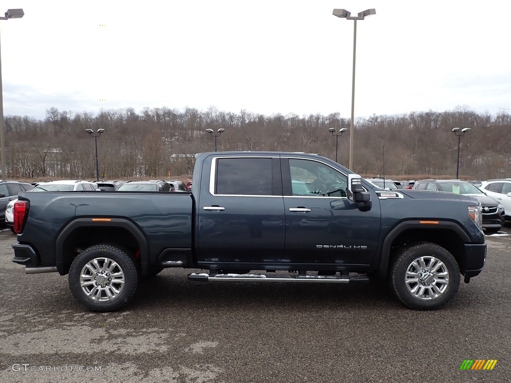 Dark Sky Metallic 2020 GMC Sierra 2500HD Denali Crew Cab 4WD Exterior Photo #136655651