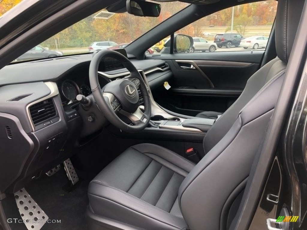 Black Interior 2020 Lexus RX 350 Photo #136656824