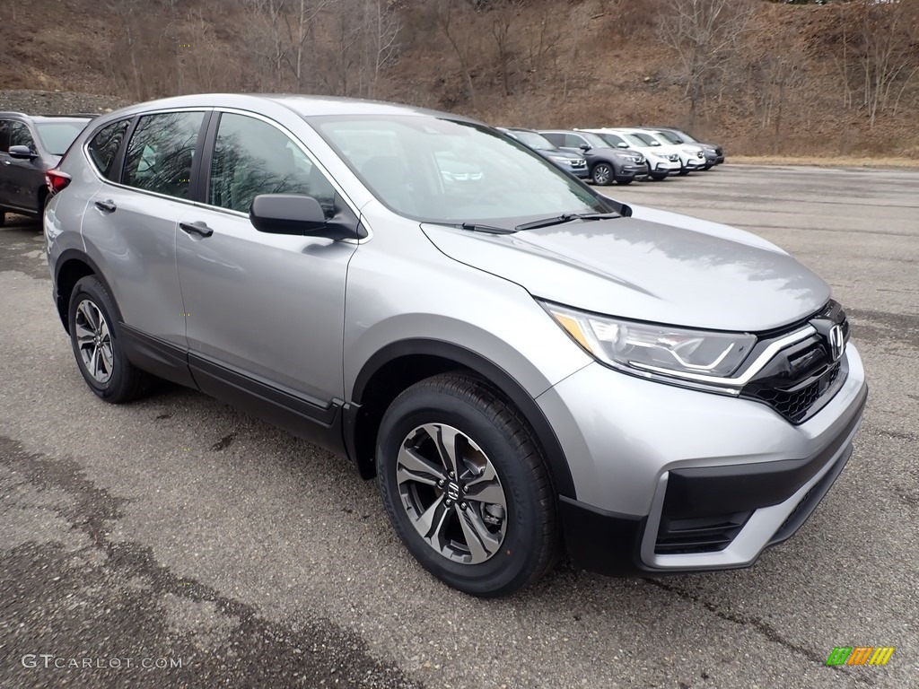 Lunar Silver Metallic 2020 Honda CR-V LX AWD Exterior Photo #136656872