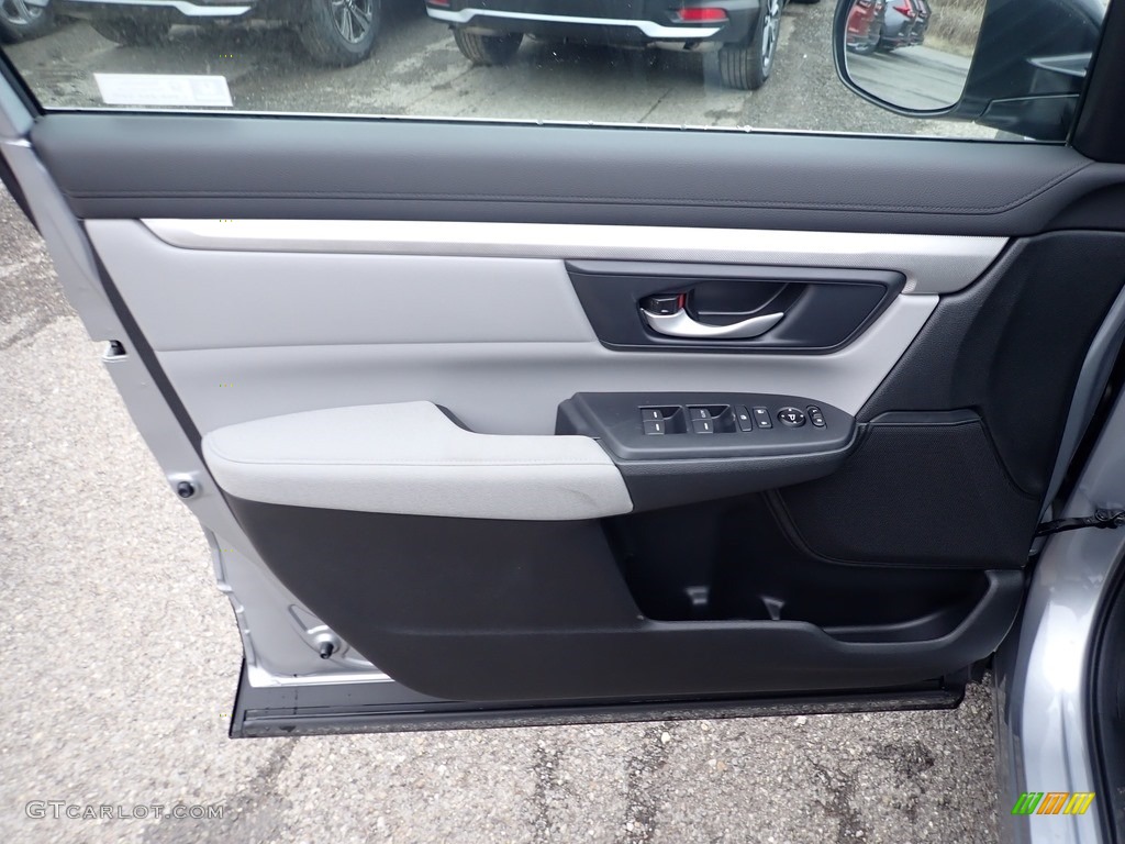2020 Honda CR-V LX AWD Gray Door Panel Photo #136657013