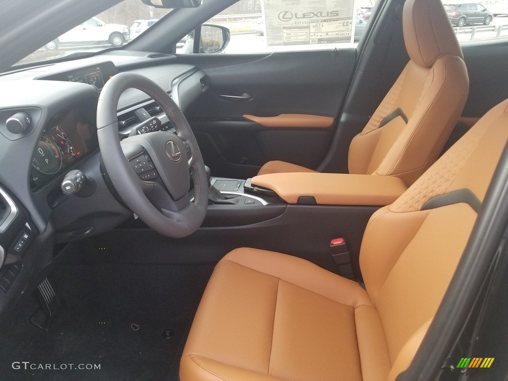 Glazed Caramel Interior 2020 Lexus UX 200 F Sport Photo #136657037