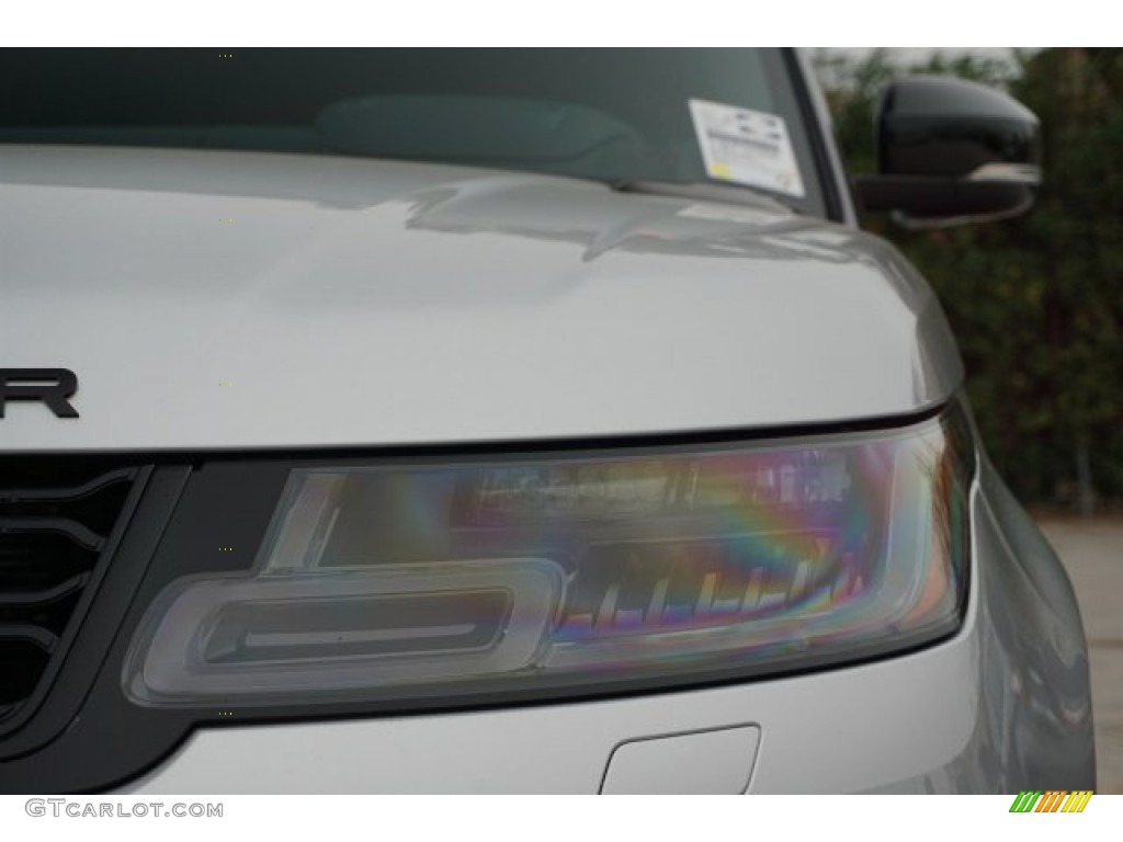 2020 Range Rover Sport HSE Dynamic - Indus Silver Metallic / Ebony/Ebony photo #8