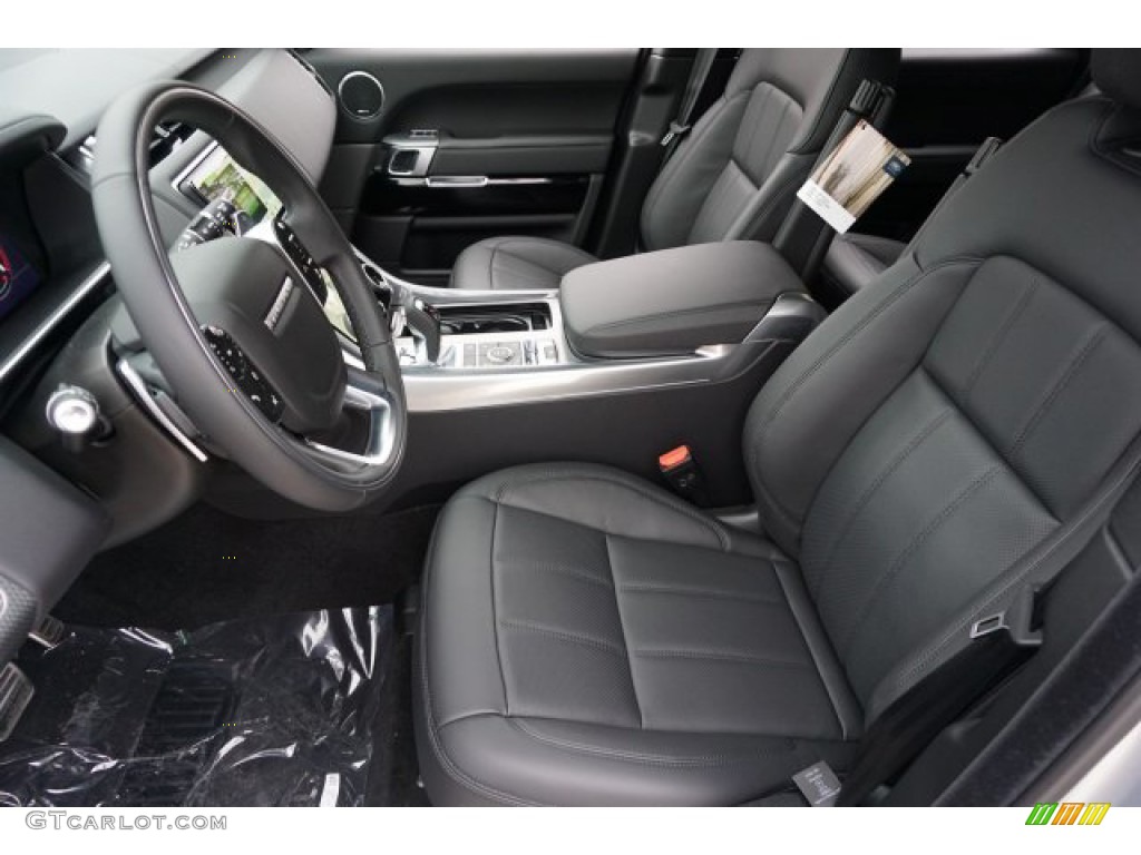 2020 Range Rover Sport HSE Dynamic - Indus Silver Metallic / Ebony/Ebony photo #11