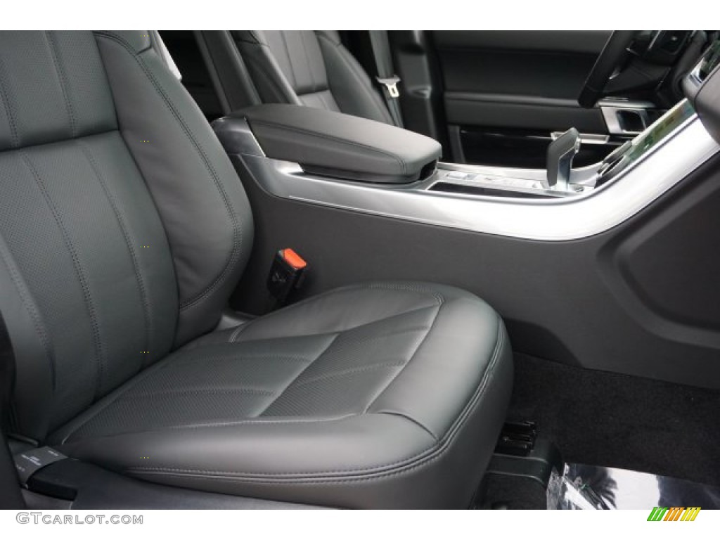 2020 Range Rover Sport HSE Dynamic - Indus Silver Metallic / Ebony/Ebony photo #12