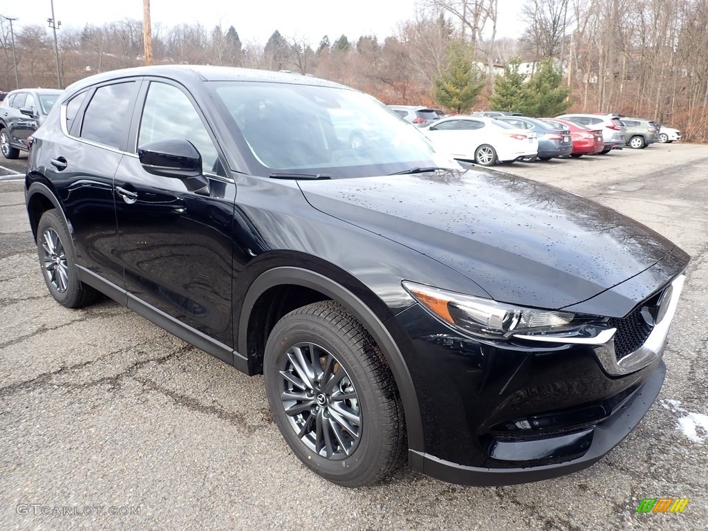 Jet Black Mica 2020 Mazda CX-5 Touring AWD Exterior Photo #136657967