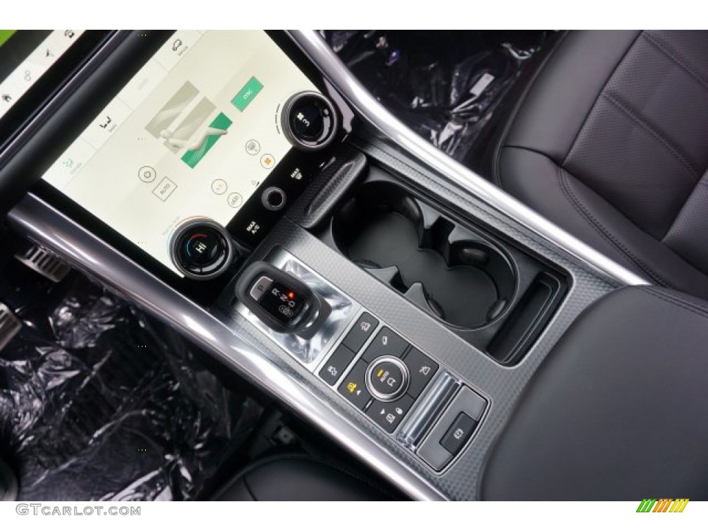 2020 Range Rover Sport HSE Dynamic - Indus Silver Metallic / Ebony/Ebony photo #17