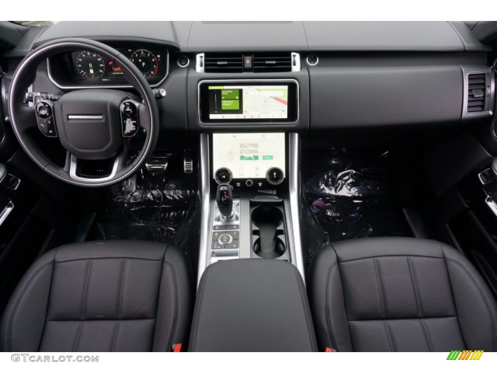 2020 Range Rover Sport HSE Dynamic - Indus Silver Metallic / Ebony/Ebony photo #26