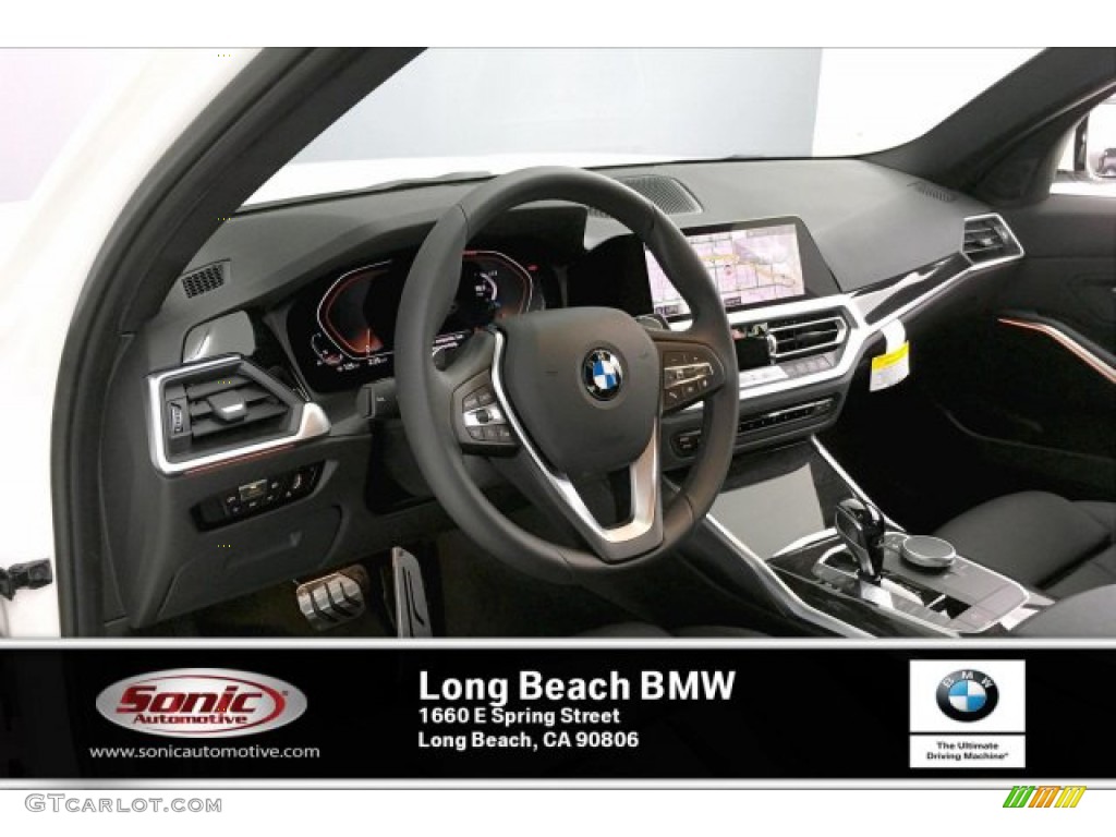 2020 3 Series 330i Sedan - Alpine White / Black photo #4