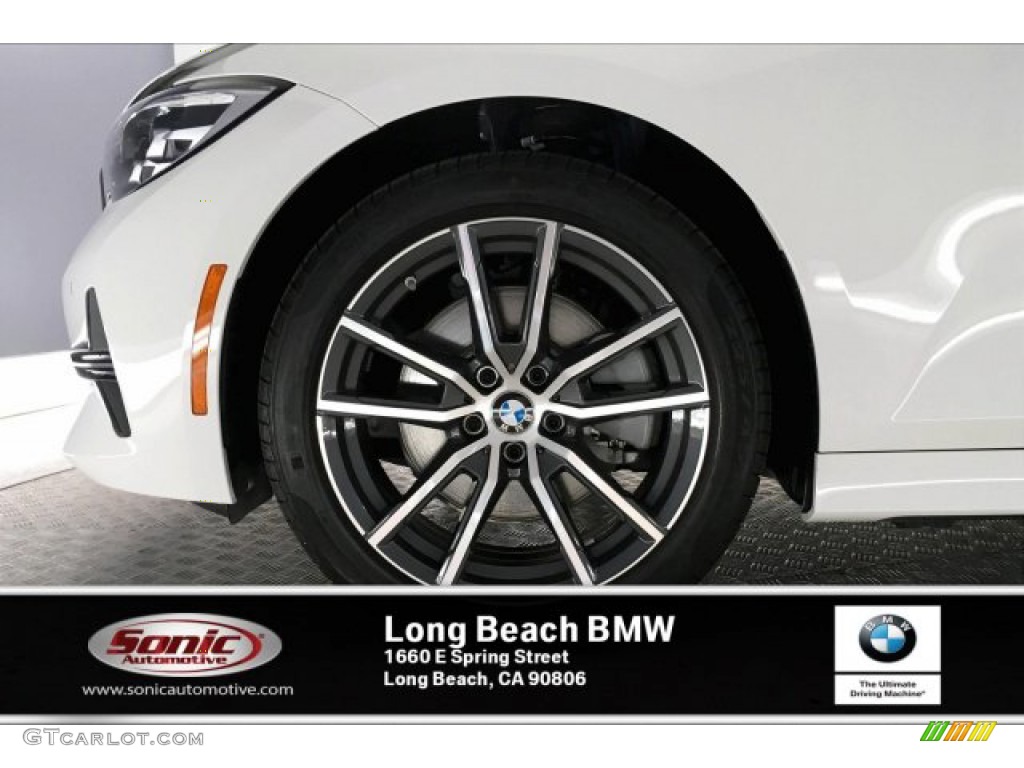 2020 3 Series 330i Sedan - Alpine White / Black photo #9