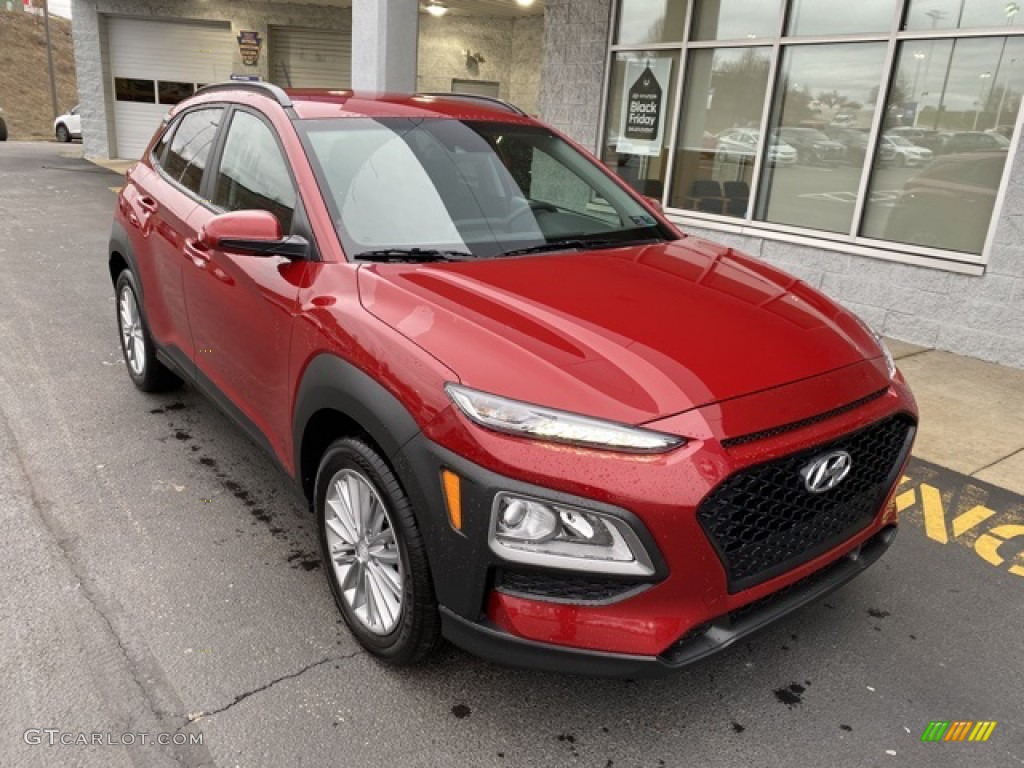 Pulse Red 2020 Hyundai Kona SEL AWD Exterior Photo #136658459