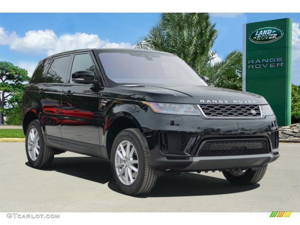 2020 Range Rover Sport SE - Narvik Black / Ebony/Ebony photo #2