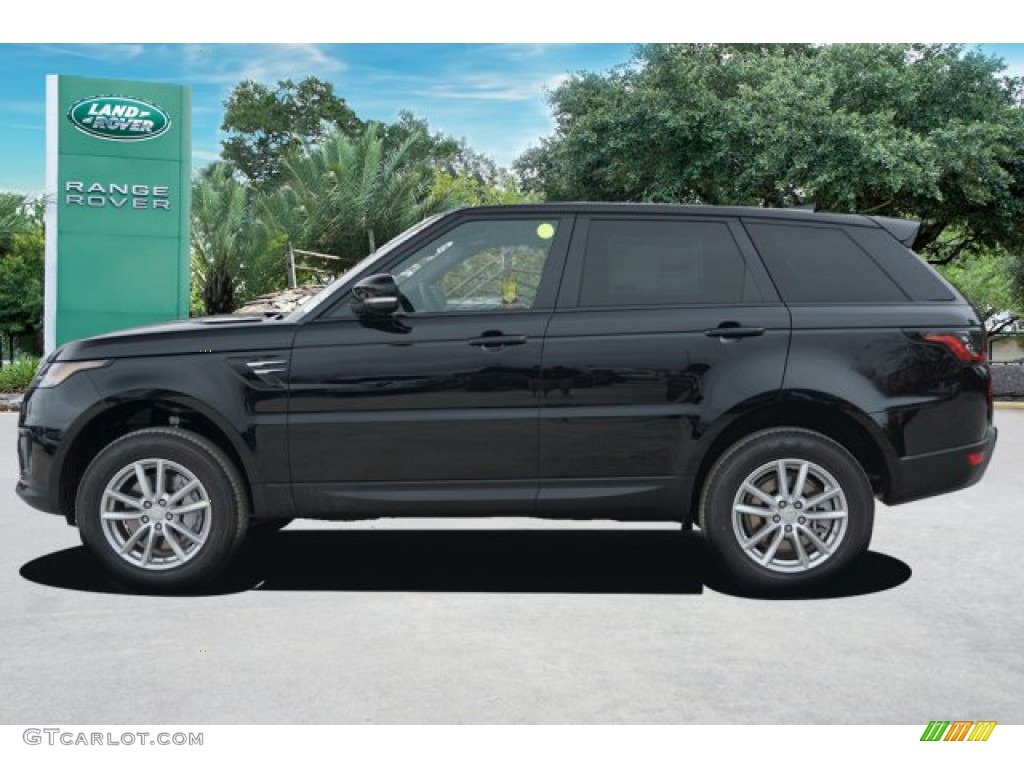 2020 Range Rover Sport SE - Narvik Black / Ebony/Ebony photo #3