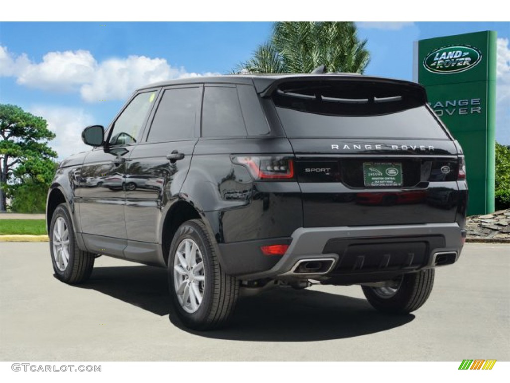 2020 Range Rover Sport SE - Narvik Black / Ebony/Ebony photo #4