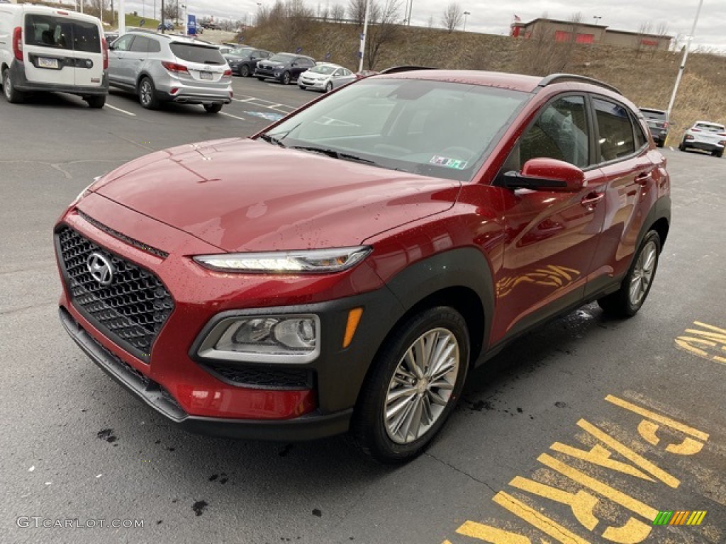 2020 Kona SEL AWD - Pulse Red / Black photo #7