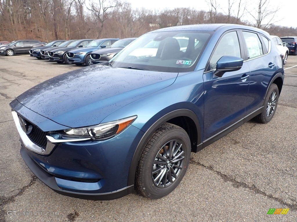 Eternal Blue Mica 2020 Mazda CX-5 Sport AWD Exterior Photo #136658837