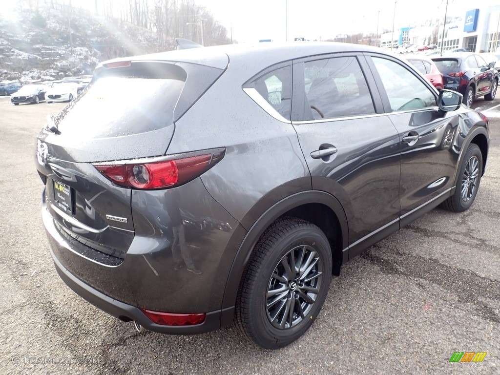 2020 CX-5 Touring AWD - Machine Gray Metallic / Black photo #2