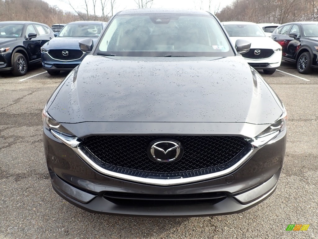 2020 CX-5 Touring AWD - Machine Gray Metallic / Black photo #4