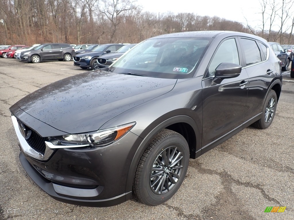 Machine Gray Metallic 2020 Mazda CX-5 Touring AWD Exterior Photo #136659266