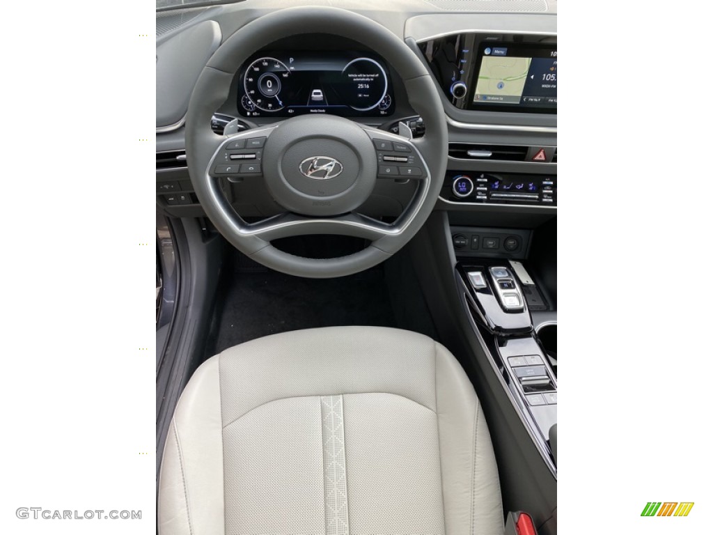 2020 Sonata Limited - Portofino Gray / Dark Gray photo #14