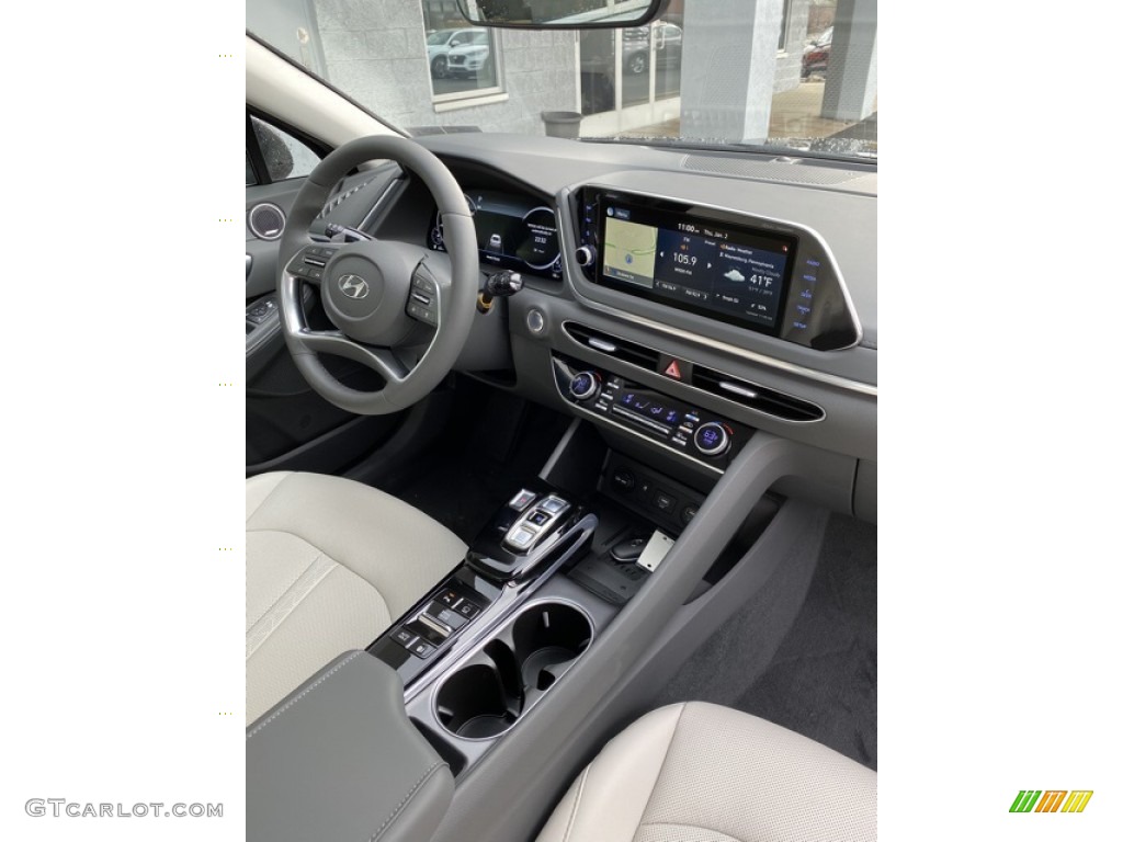 2020 Sonata Limited - Portofino Gray / Dark Gray photo #26