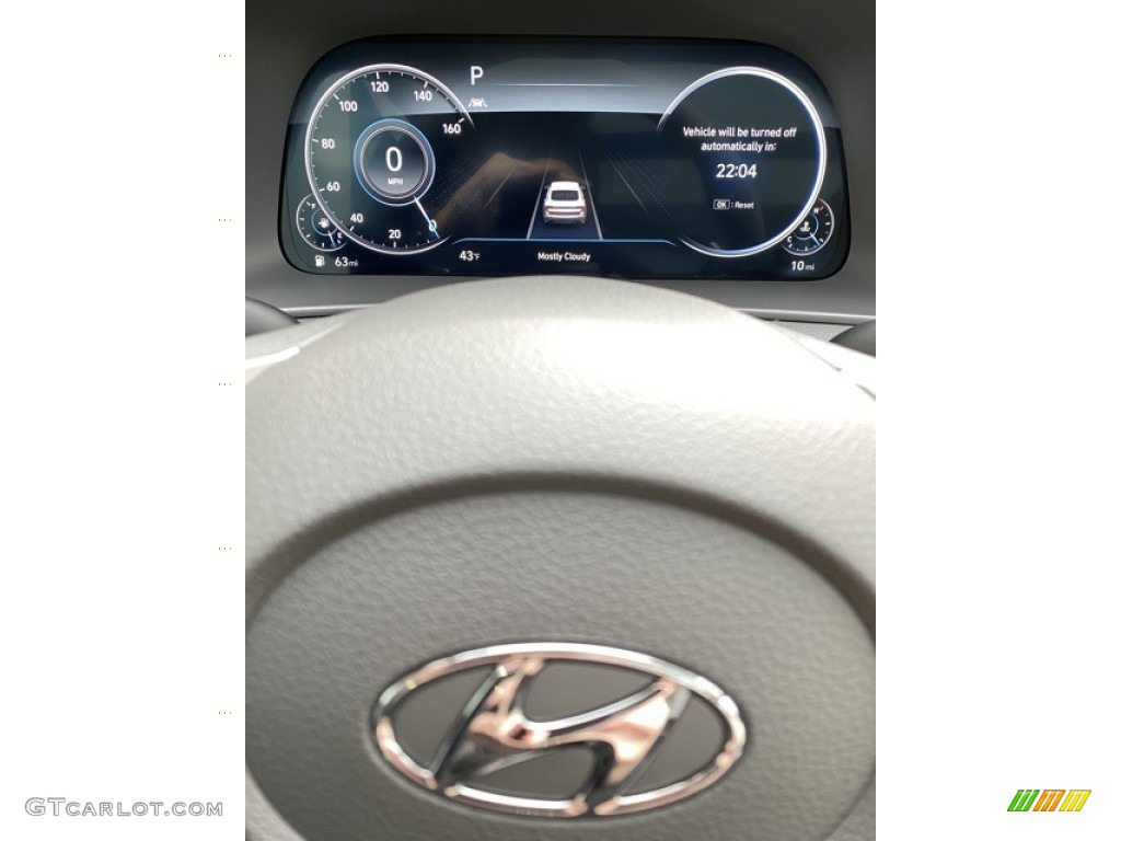 2020 Sonata Limited - Portofino Gray / Dark Gray photo #29