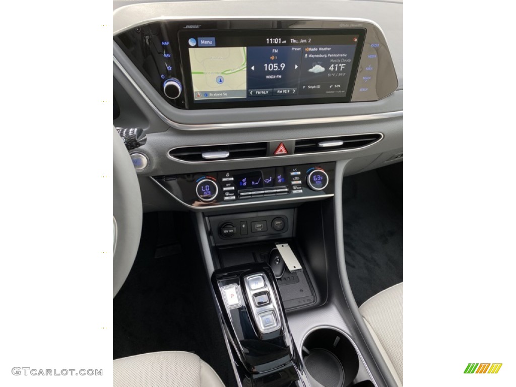 2020 Sonata Limited - Portofino Gray / Dark Gray photo #30