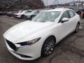 Snowflake White Pearl Mica - MAZDA3 Preferred Sedan AWD Photo No. 5